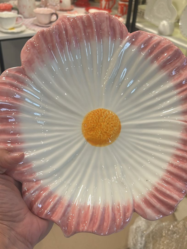 Prato decorativo raso