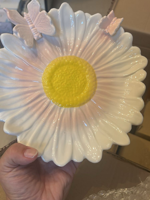 Prato borboletas rosa 2